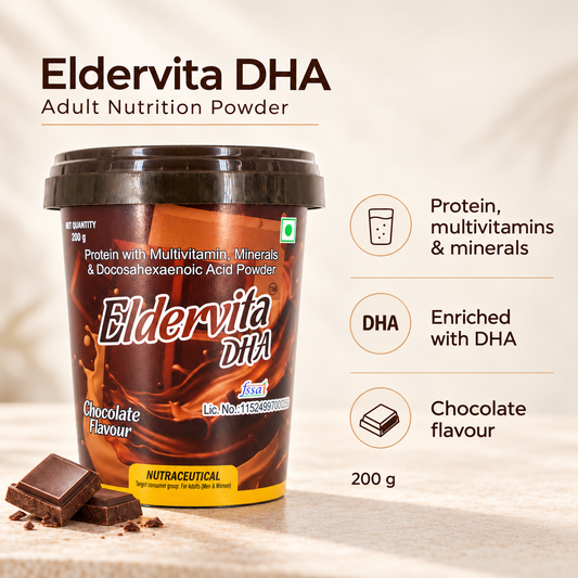 ElderVita DHA Adult Nutrition Powder – Buy 1 Get 1 FREE | Pack of 2