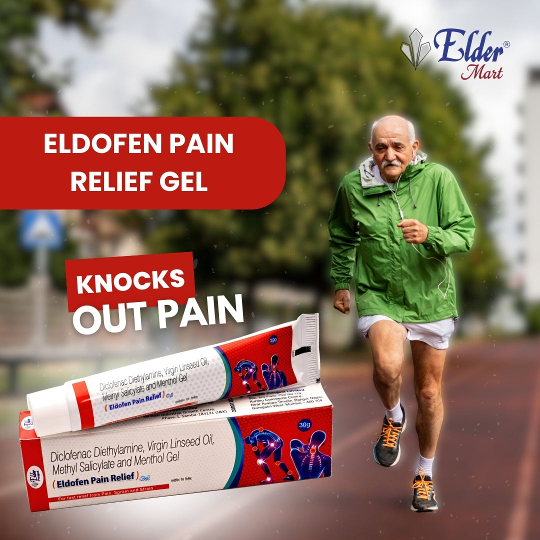 Eldofen Pain Relief Gel | Fast Relief for Muscle | Pack of 2