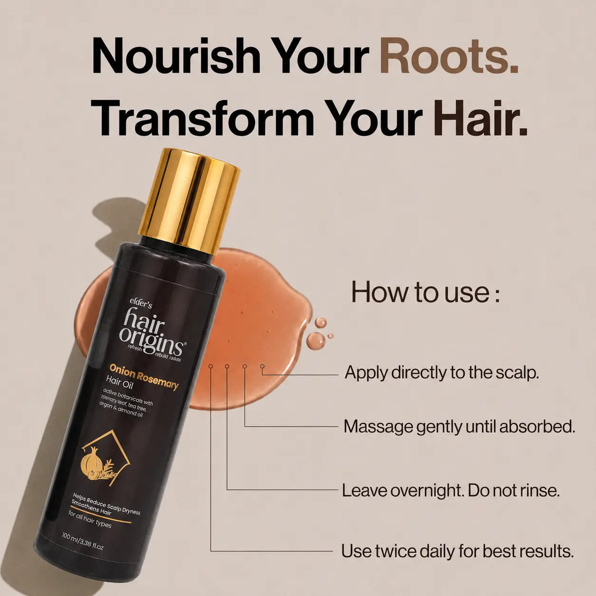 Hair Fall Care Combo | Advanced Hair Revitalizing Serum + FREE Onion Rosemary Hair Oil