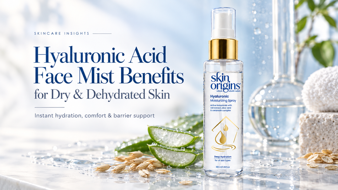Hyaluronic Acid Face Mist Benefits for Dry and Dehydrated Skin
