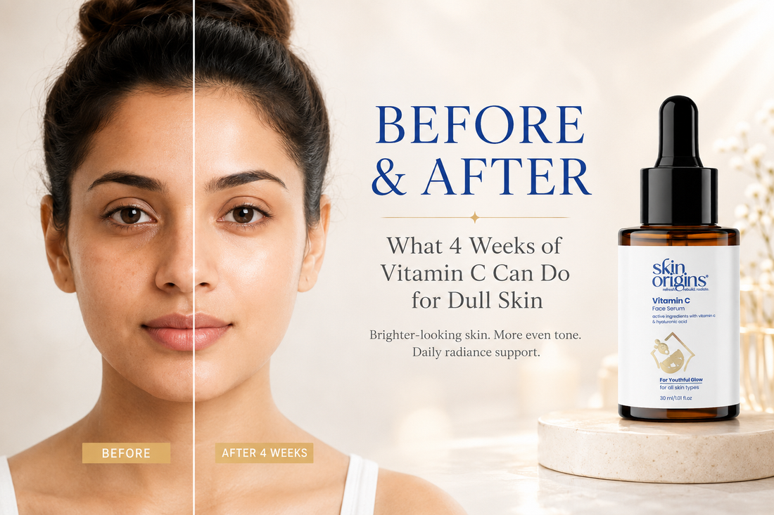 Before & After: What 4 Weeks of Vitamin C Can Do for Dull Skin