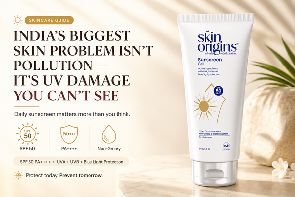 India’s Biggest Skin Problem Isn’t Pollution — It’s UV Damage You Can’t See