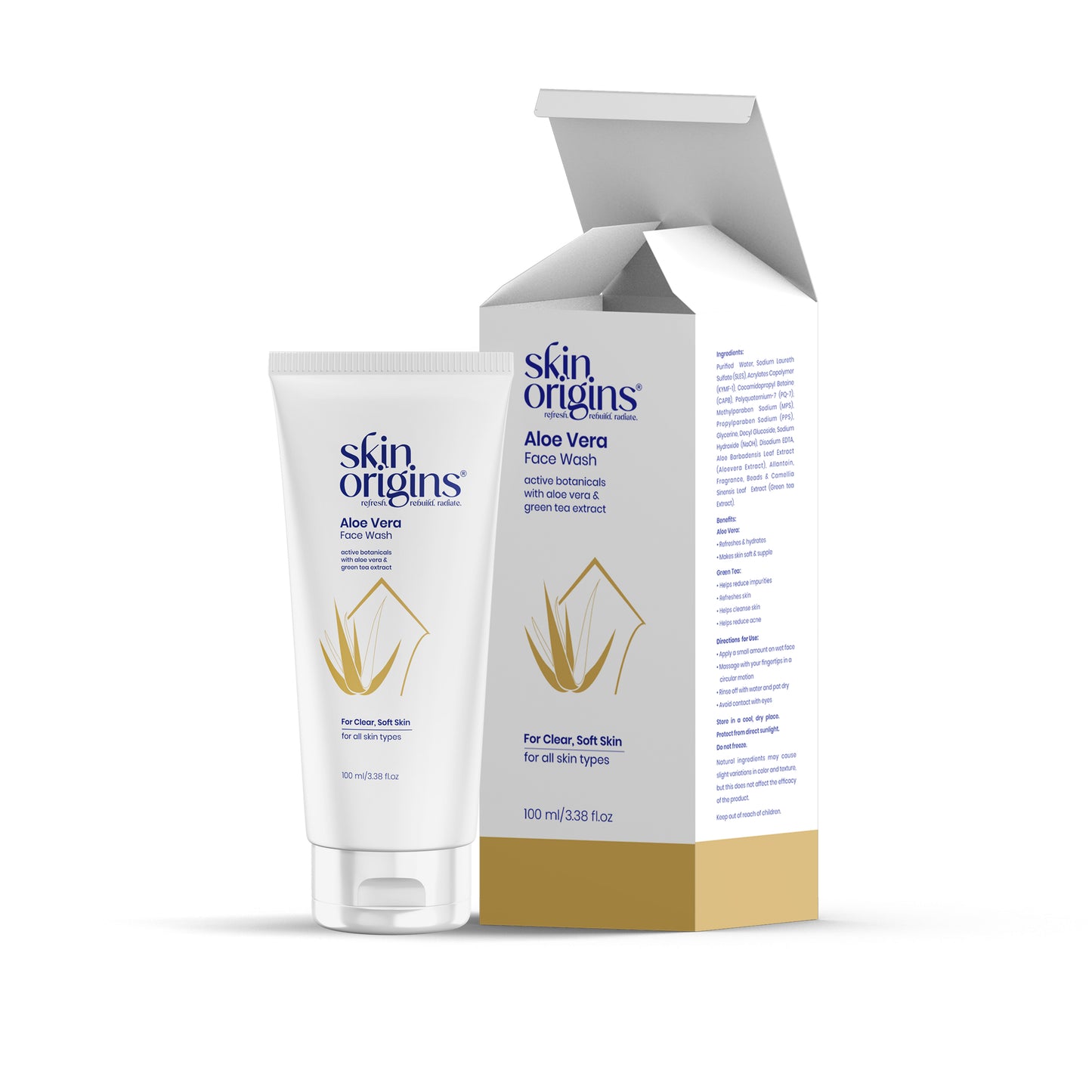 Aloe Vera and Green Tea Face Wash
