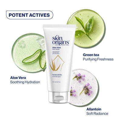 Aloe Vera and Green Tea Face Wash