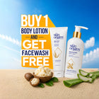 FREE Aloe Vera & Green Tea Face Wash with Every Niacinamide Body Lotion