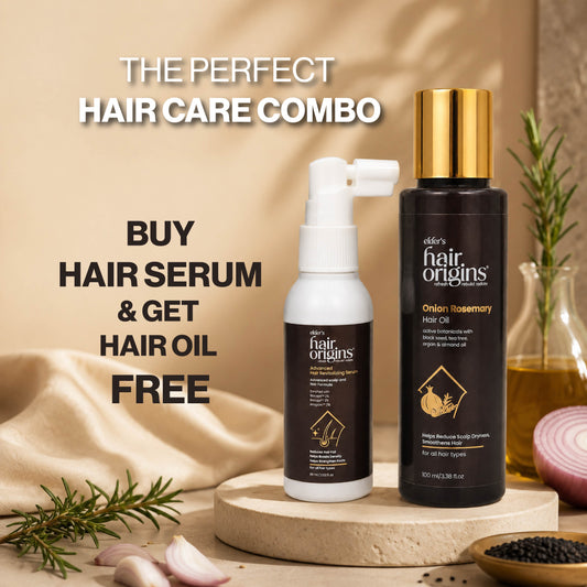 Hair Fall Care Combo | Advanced Hair Revitalizing Serum + FREE Onion Rosemary Hair Oil