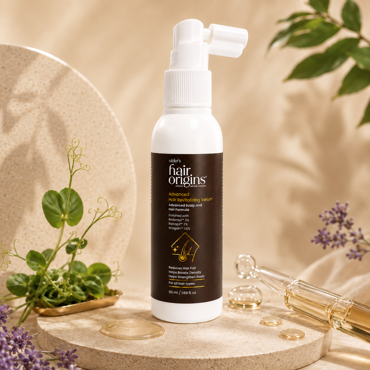 Hair Fall Care Combo | Advanced Hair Revitalizing Serum + FREE Onion Rosemary Hair Oil