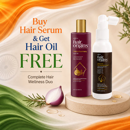 Hair Fall Care Combo | Advanced Hair Revitalizing Serum + FREE Onion Rosemary Hair Oil