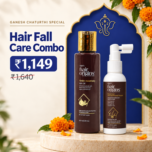 Hair Fall Care Combo | Advanced Hair Revitalizing Serum + FREE Onion Rosemary Hair Oil