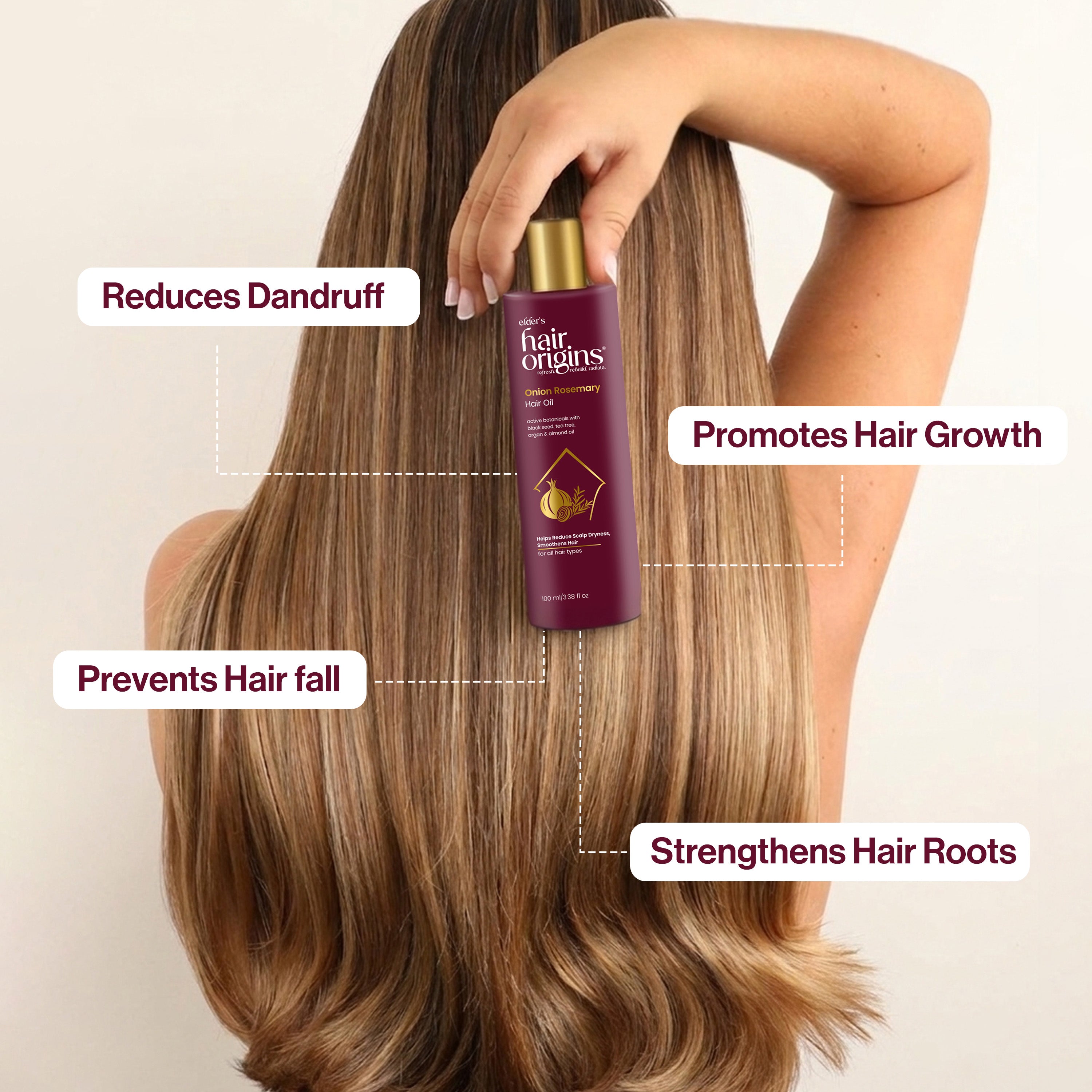 Onion Rosemary Hair Oil