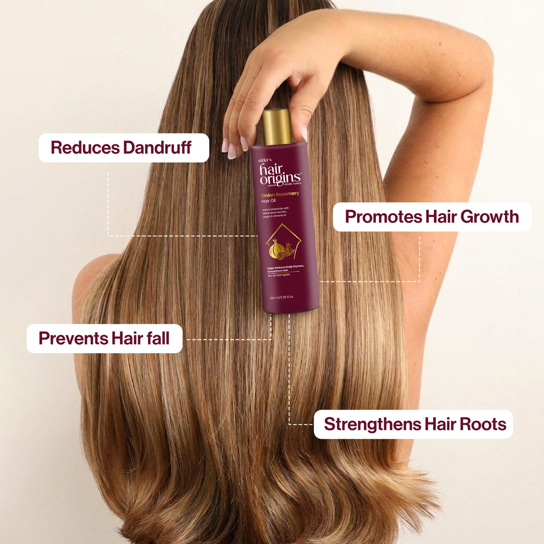 Onion Rosemary Hair Oil