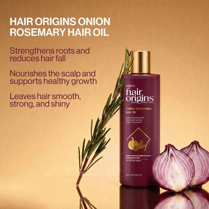 Onion Rosemary Hair Oil