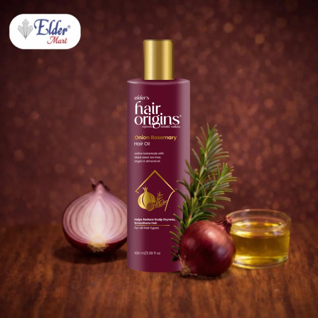 Onion Rosemary Hair Oil