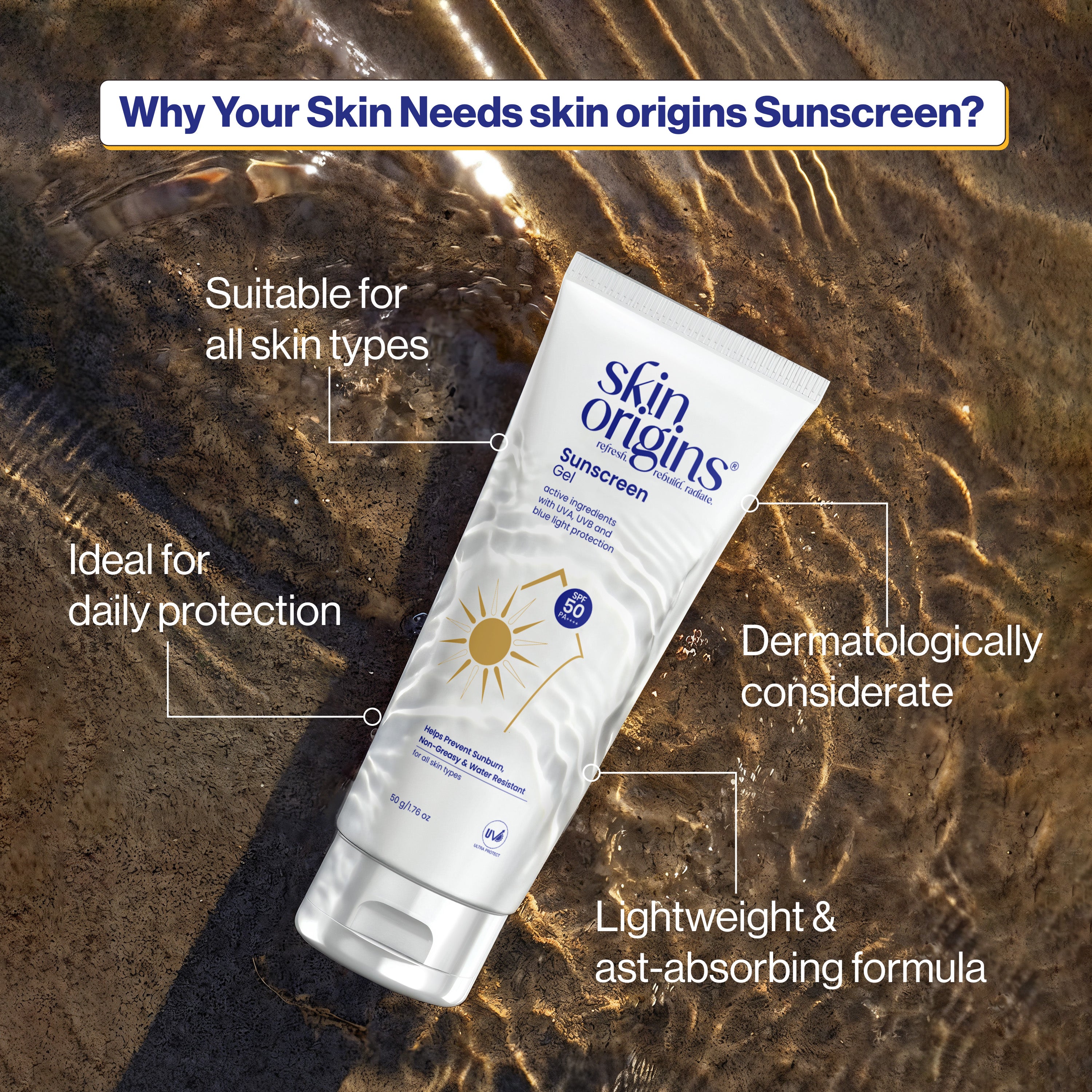 Sunscreen SPF 50 PA++++