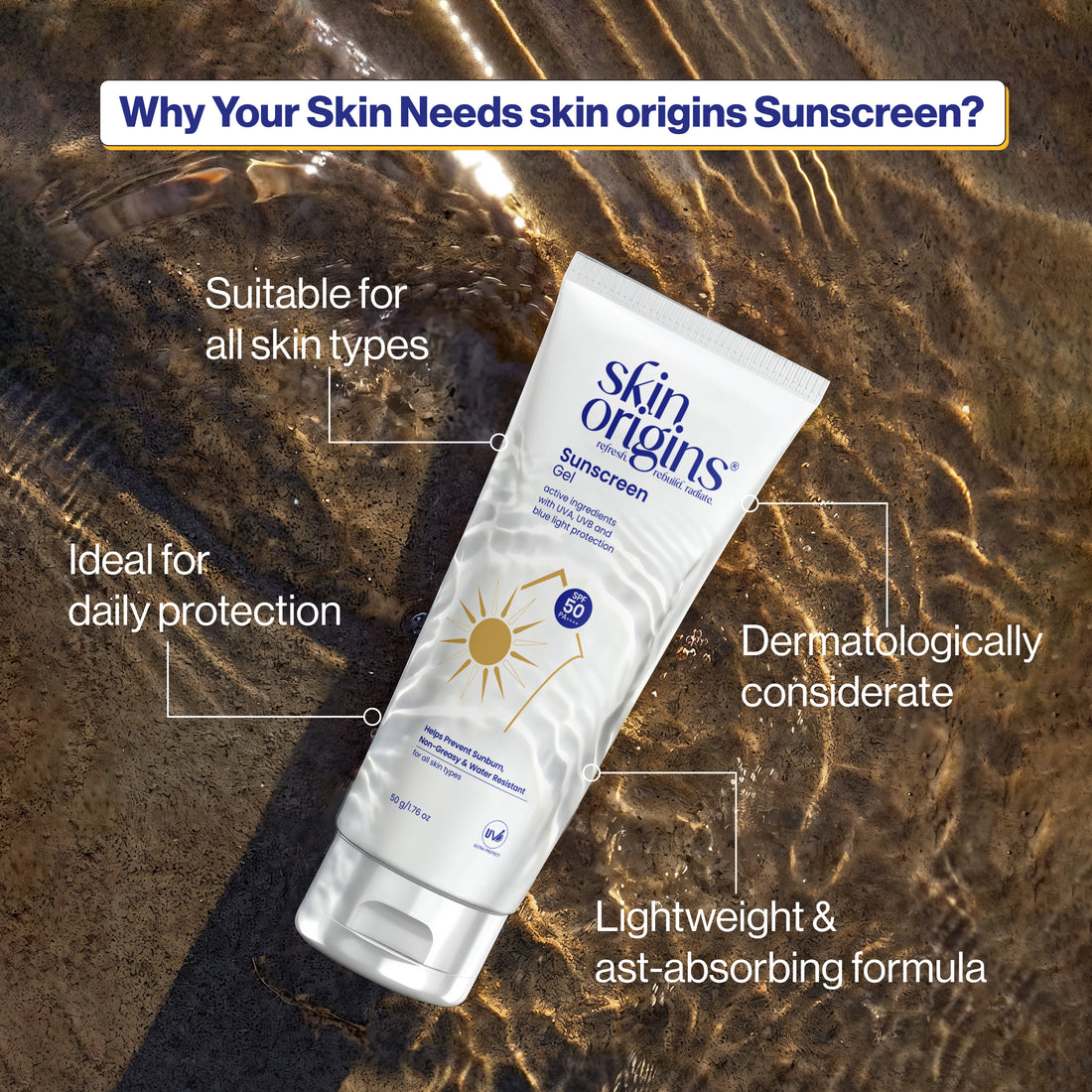 Sunscreen SPF 50 PA++++