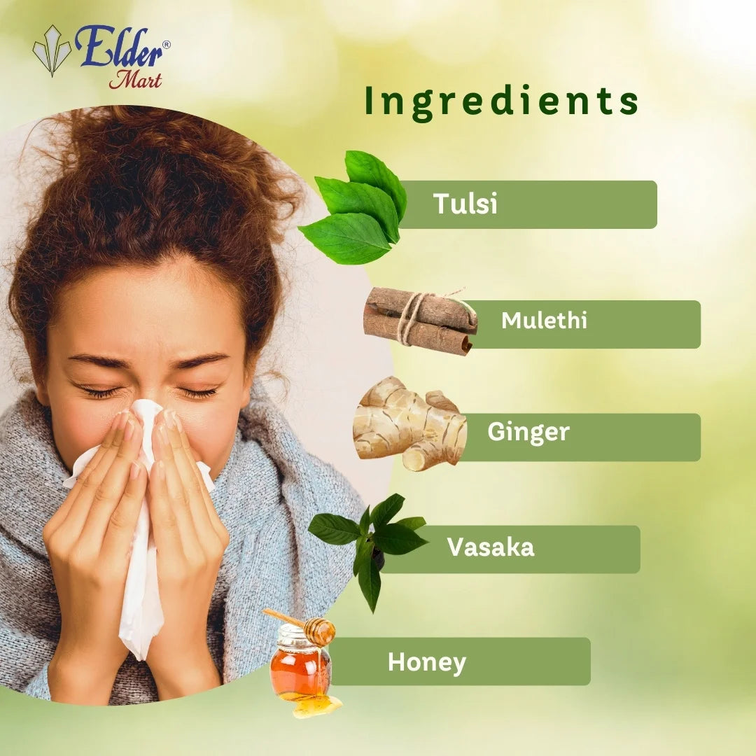 Elder’s Tulsi Cough Syrup – Buy Herbal Tulsi Cough Syrup Online