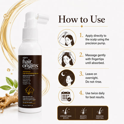 Elder’s Hair Origins Advanced Hair Revitalizing Serum – 50 ml